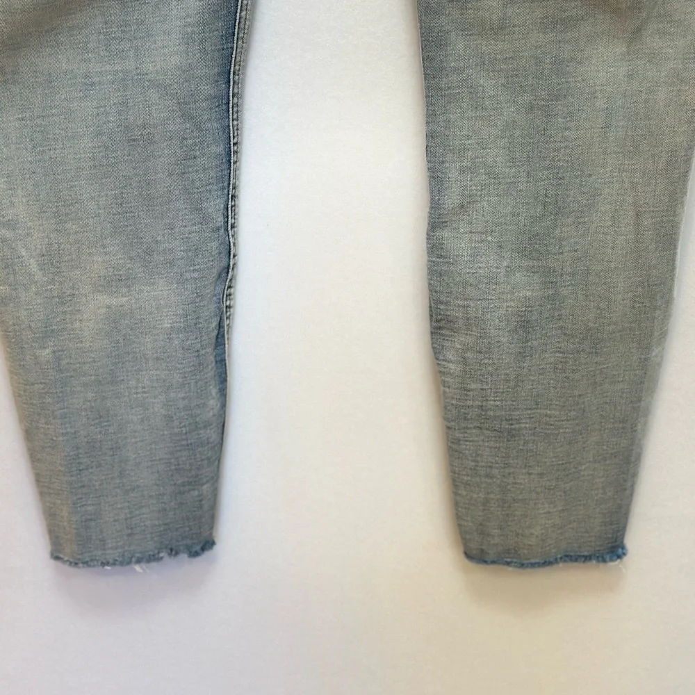 PISTOLA Arielle Skinny High Waist Scissor Cut Hem Jean Size 32